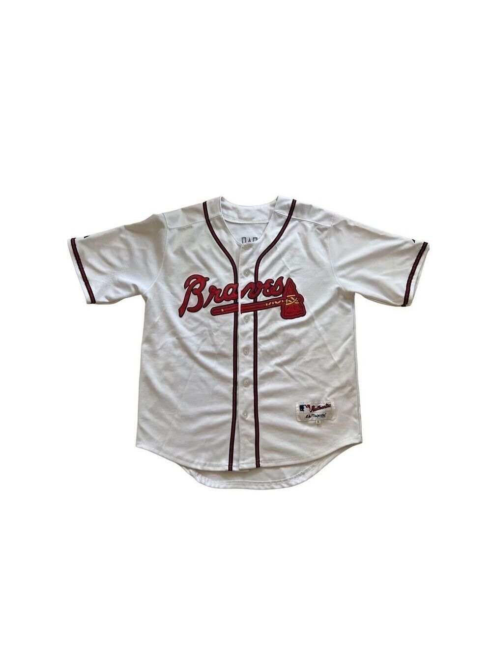 Vintage Majestic Jason Heyward Atlanta Braves MLB Jersey Size 48